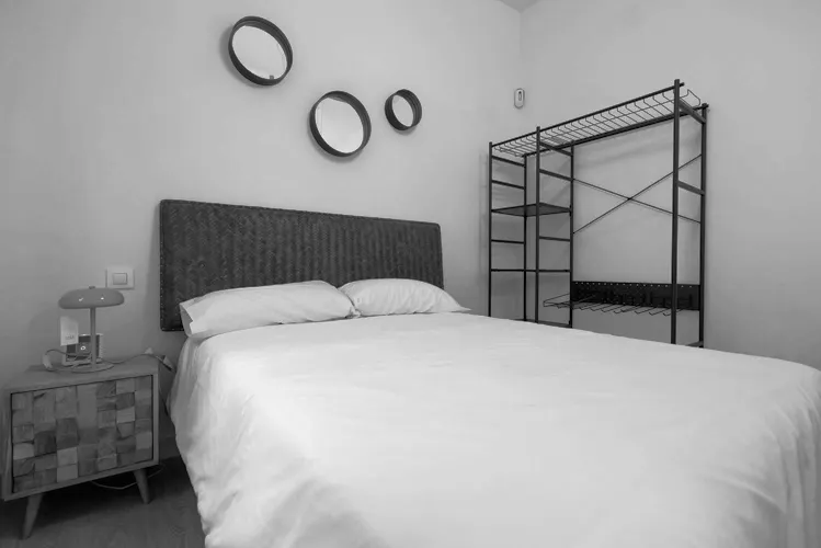 Foto de dormitorio en un piso en alquiler