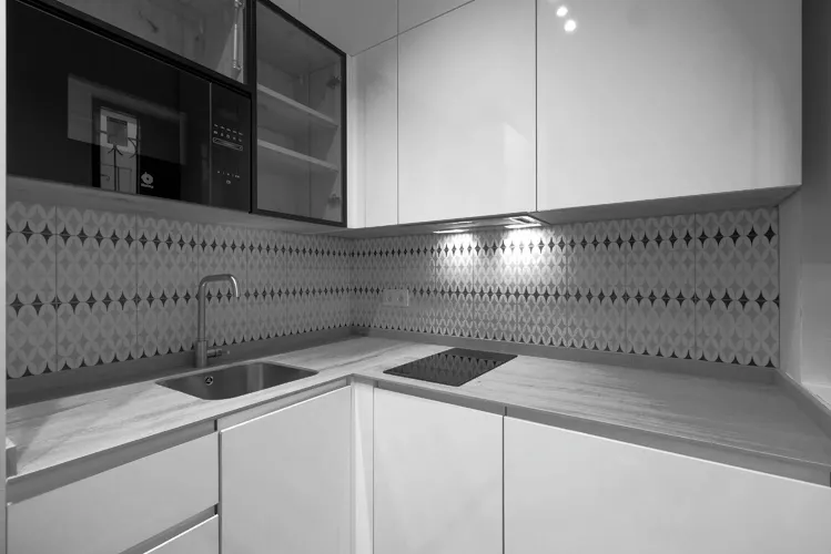 Foto de cocina en un piso en alquiler