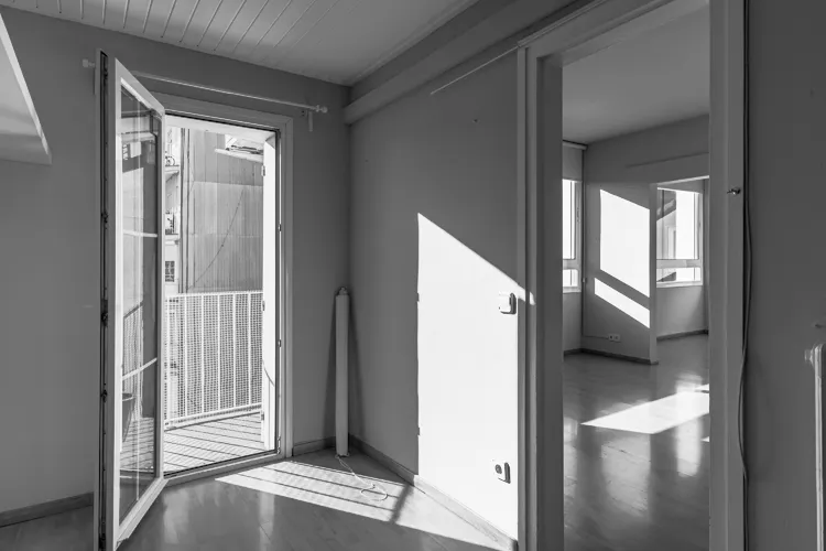 Foto de dormitorio en un piso en alquiler
