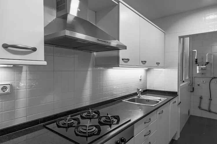 Foto de cocina en un piso en alquiler