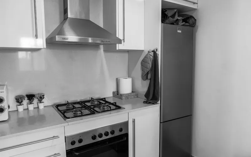 Foto de cocina en un piso en alquiler