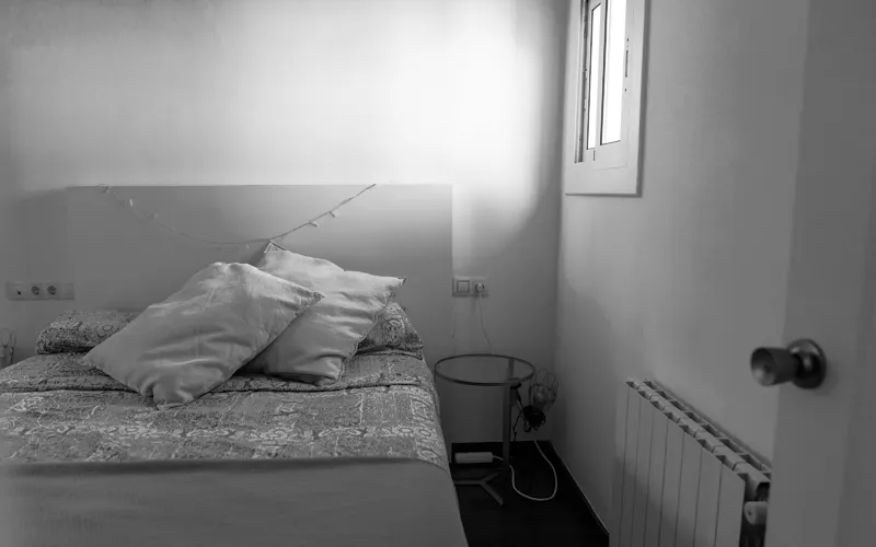 Foto de dormitorio en un piso en alquiler