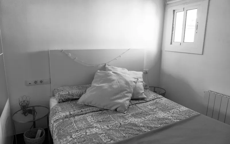 Foto de dormitorio en un piso en alquiler