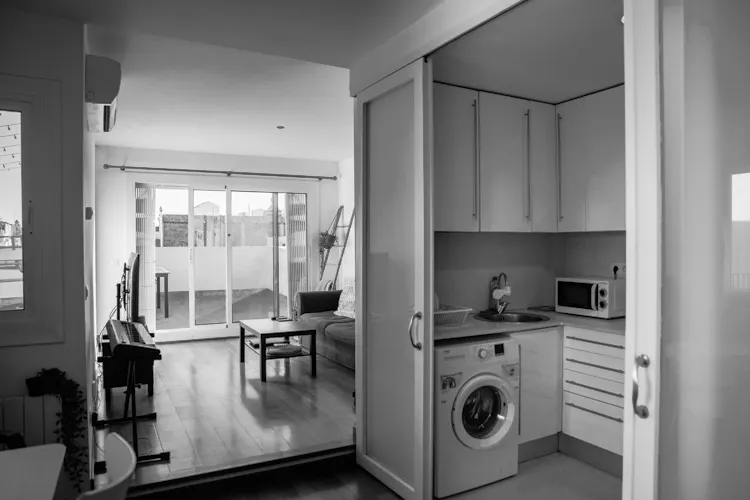 Foto de cocina en un piso en alquiler