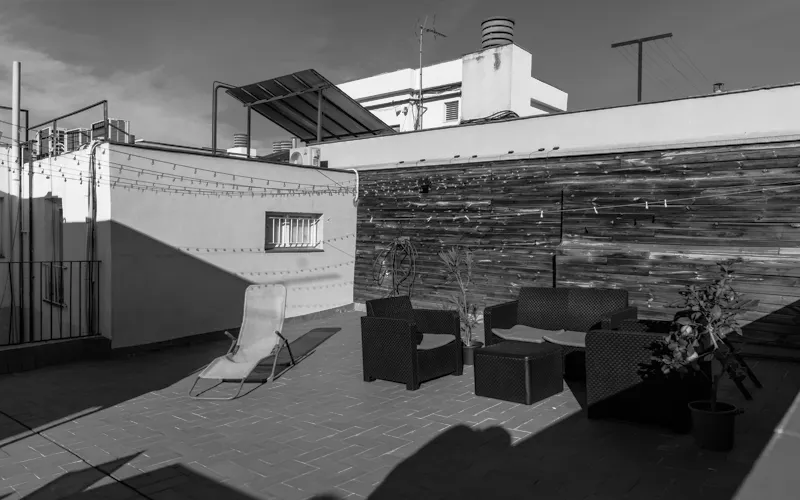 Foto de terraza en un piso en alquiler