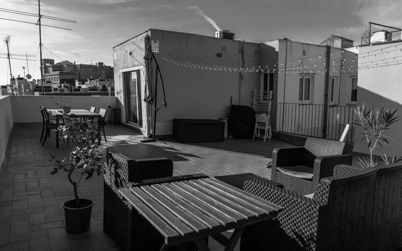 Foto de terraza en un piso en alquiler