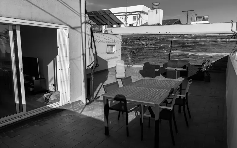 Foto de terraza en un piso en alquiler