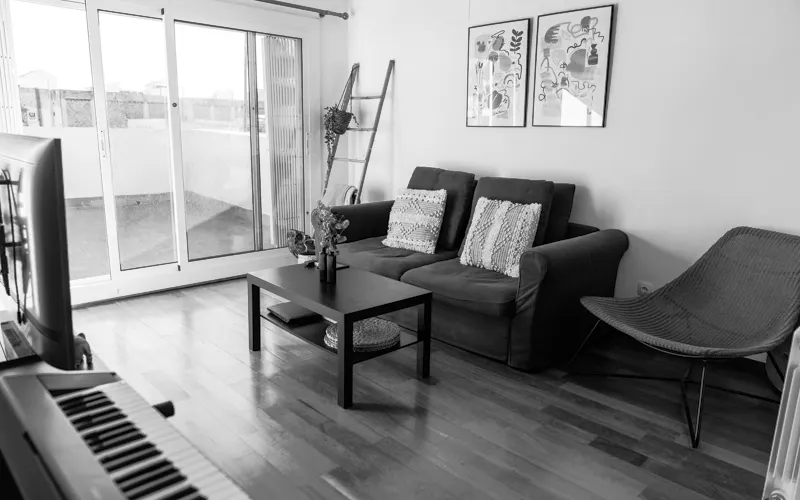Foto de salón en un piso en alquiler