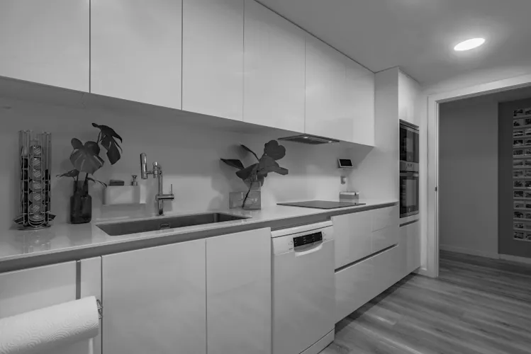 Foto de cocina en un piso en alquiler