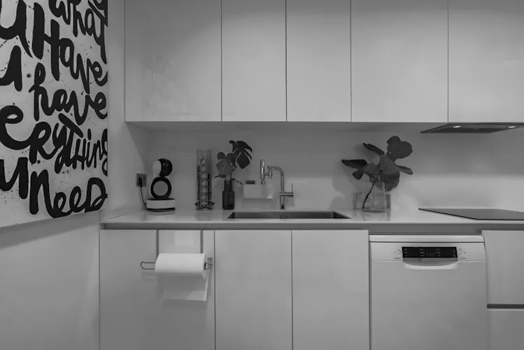 Foto de cocina en un piso en alquiler