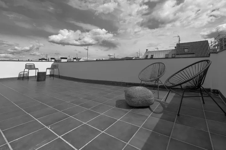 Foto de terraza en un piso en alquiler