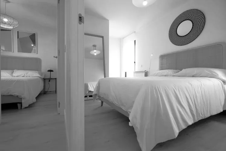 Foto de dormitorio en un piso en alquiler