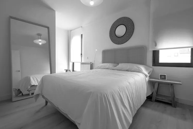 Foto de dormitorio en un piso en alquiler