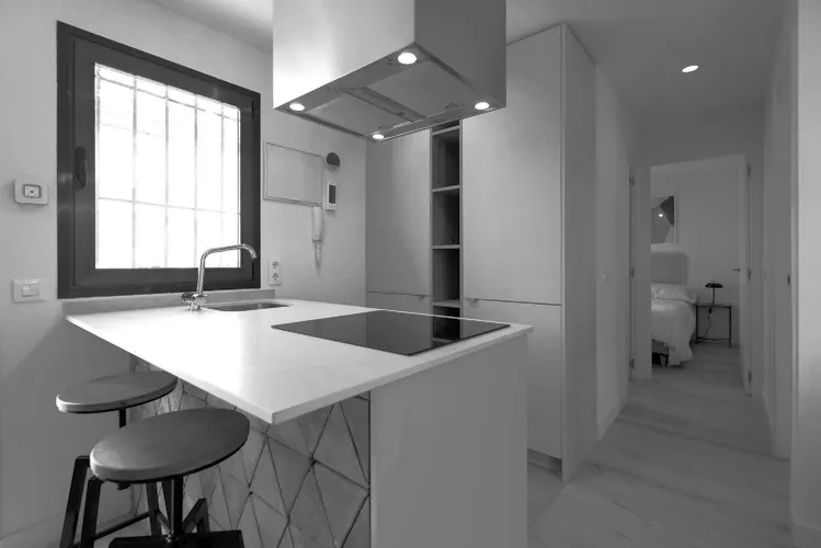 Foto de cocina en un piso en alquiler