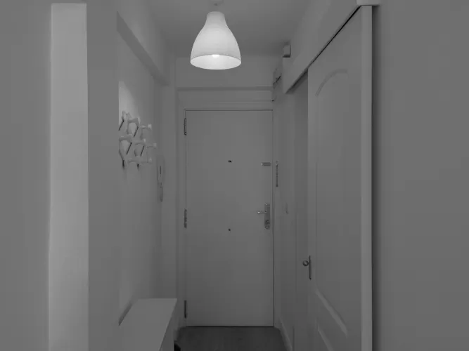 Foto de pasillo en un piso en alquiler
