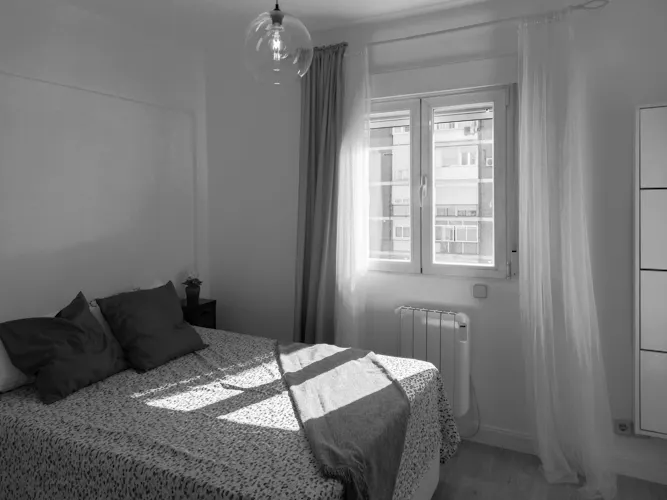 Foto de dormitorio en un piso en alquiler