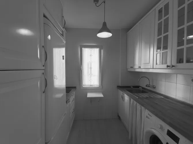 Foto de cocina en un piso en alquiler