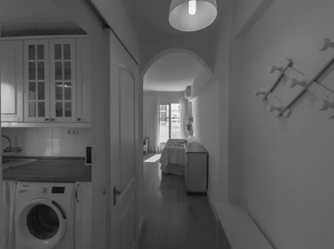 Foto de pasillo en un piso en alquiler
