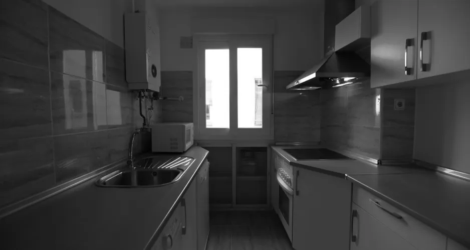 Foto de cocina en un piso en alquiler