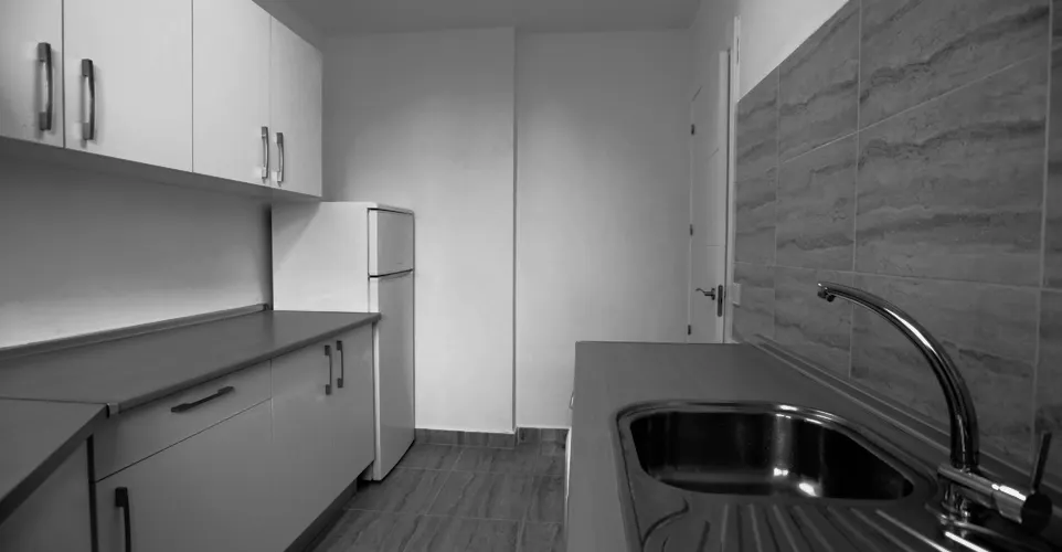 Foto de cocina en un piso en alquiler
