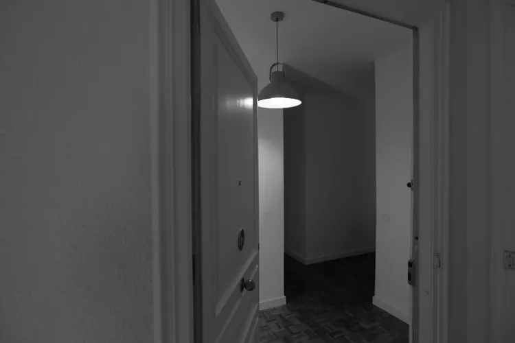 Foto de pasillo en un piso en alquiler