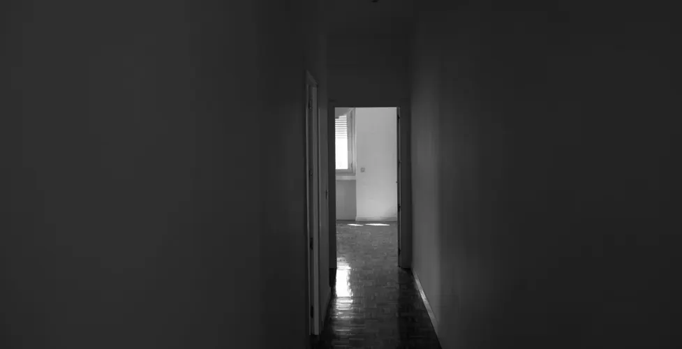 Foto de pasillo en un piso en alquiler