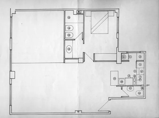 Foto de plano en un piso en alquiler