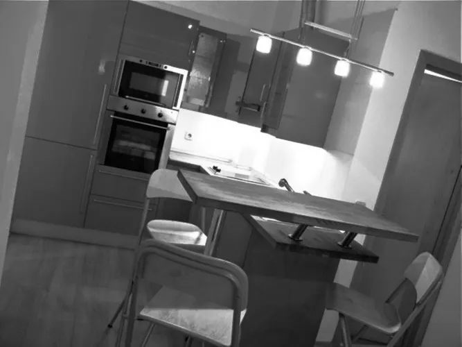 Foto de cocina en un piso en alquiler