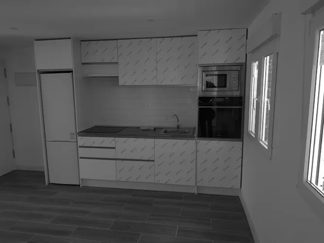 Foto de cocina en un piso en alquiler
