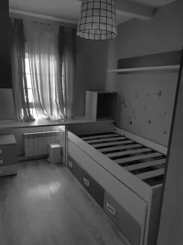 Foto de dormitorio en un piso en alquiler