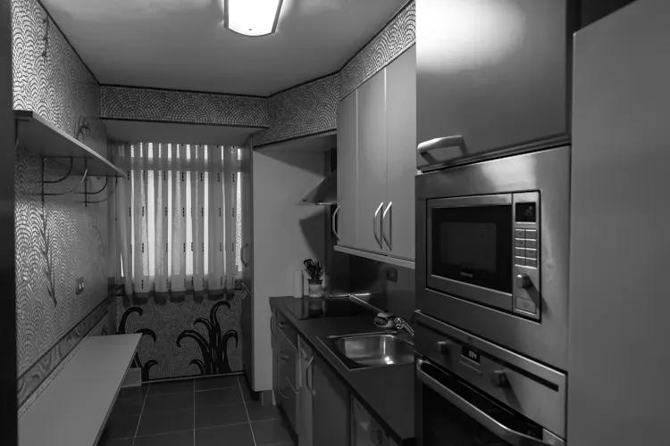 Foto de cocina en un piso en alquiler