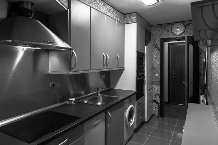 Foto de cocina en un piso en alquiler