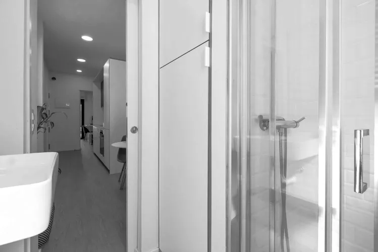 Foto de pasillo en un piso en alquiler