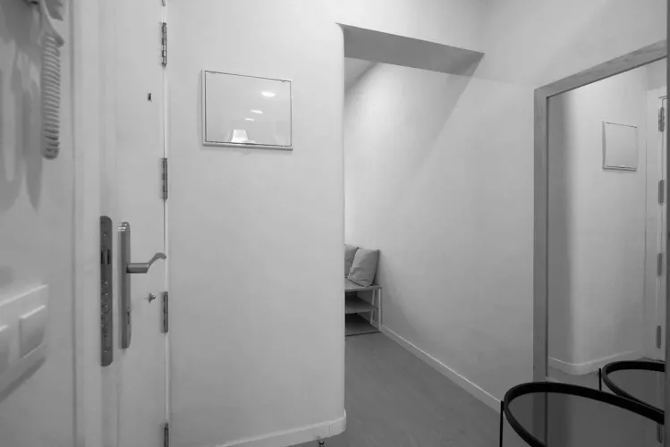 Foto de pasillo en un piso en alquiler