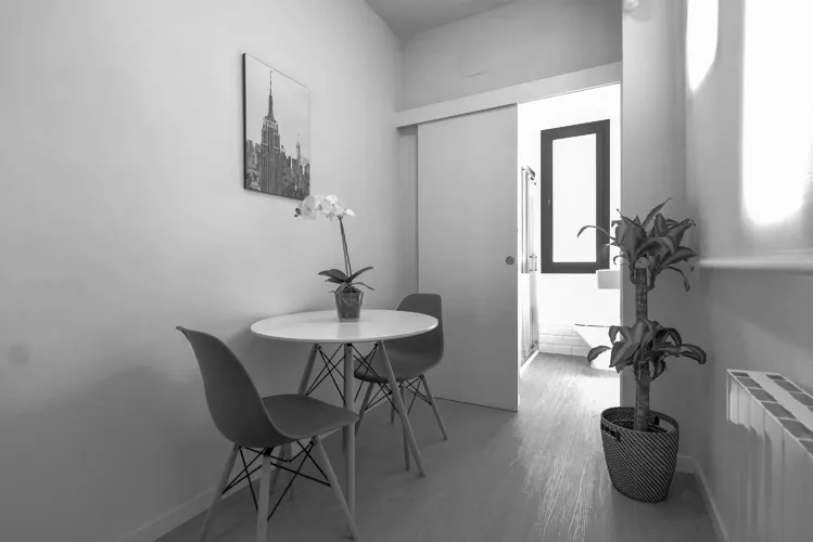 Foto de pasillo en un piso en alquiler