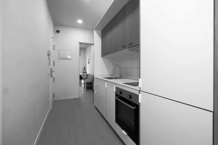 Foto de cocina en un piso en alquiler