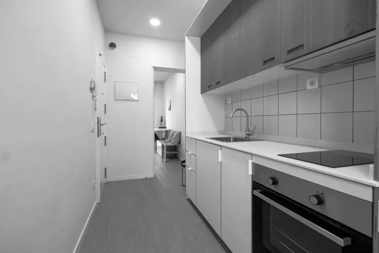 Foto de cocina en un piso en alquiler