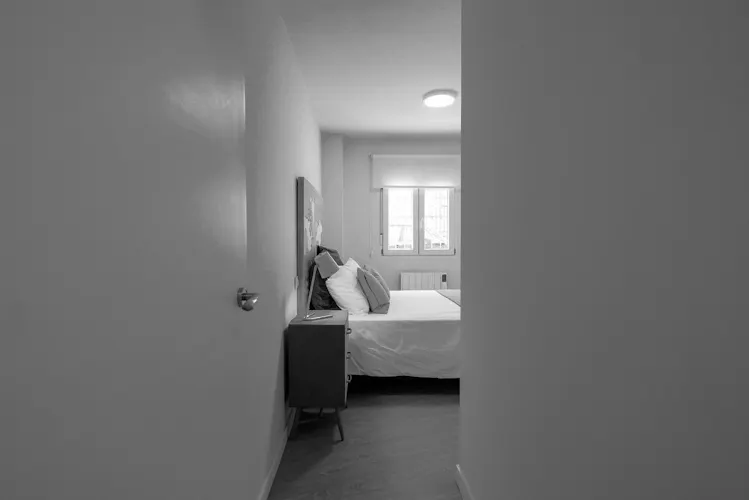 Foto de dormitorio en un piso en alquiler