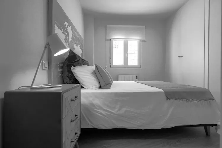 Foto de dormitorio en un piso en alquiler