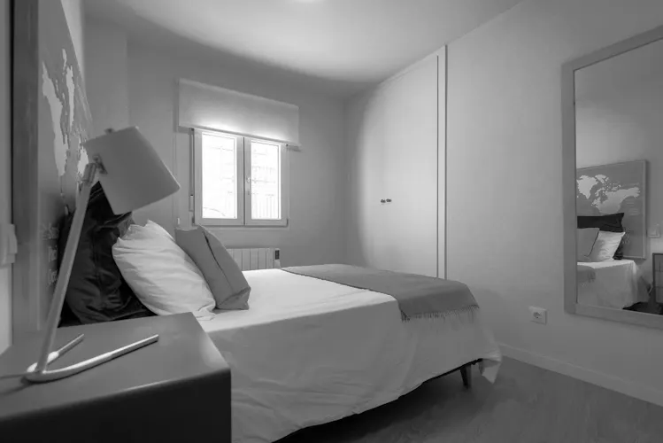 Foto de dormitorio en un piso en alquiler