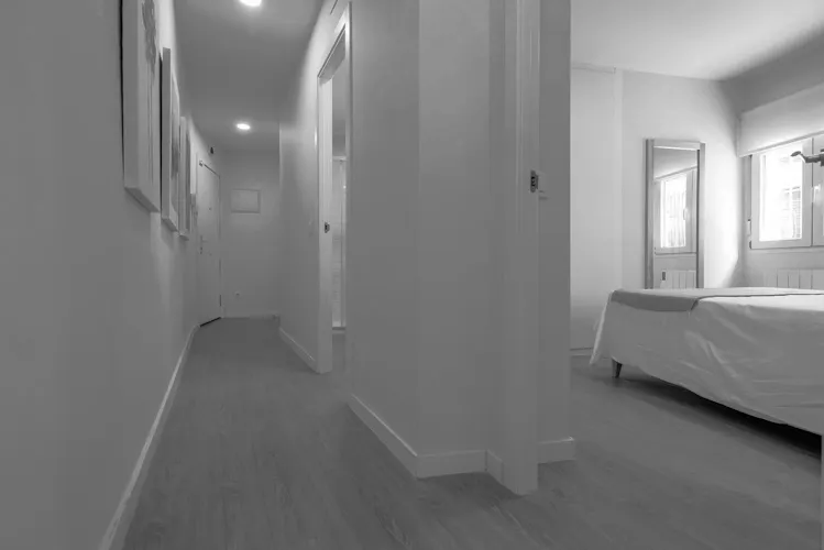 Foto de pasillo en un piso en alquiler