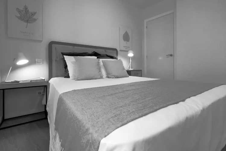 Foto de dormitorio en un piso en alquiler