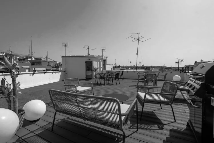 Foto de terraza en un piso en alquiler