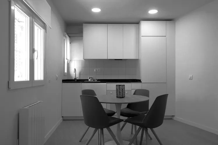 Foto de cocina en un piso en alquiler