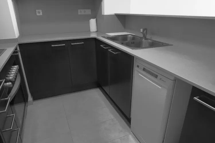 Foto de cocina en un piso en alquiler