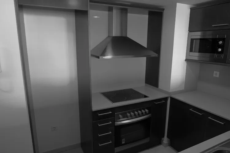 Foto de cocina en un piso en alquiler