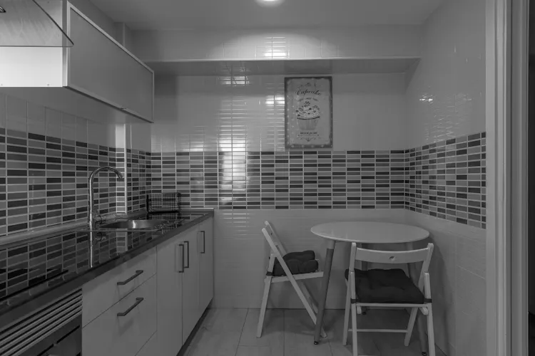 Foto de cocina en un piso en alquiler