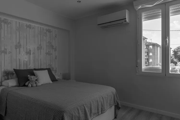 Foto de dormitorio en un piso en alquiler