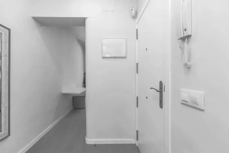 Foto de pasillo en un piso en alquiler