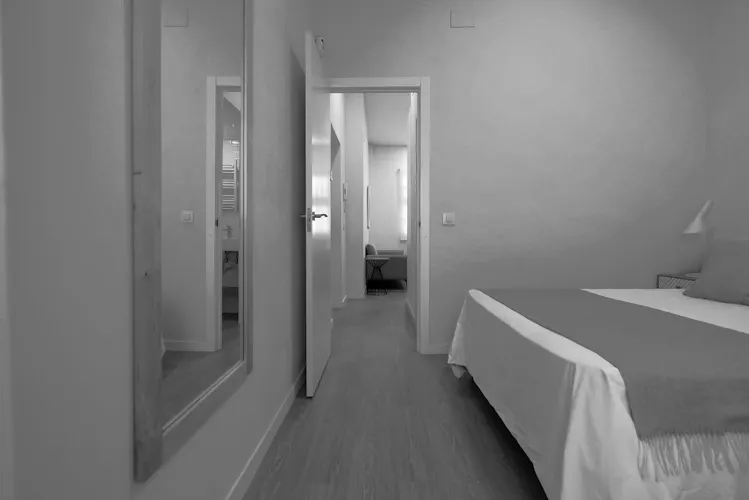Foto de dormitorio en un piso en alquiler